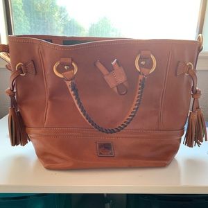 Dooney & Bourke brown leather handbag